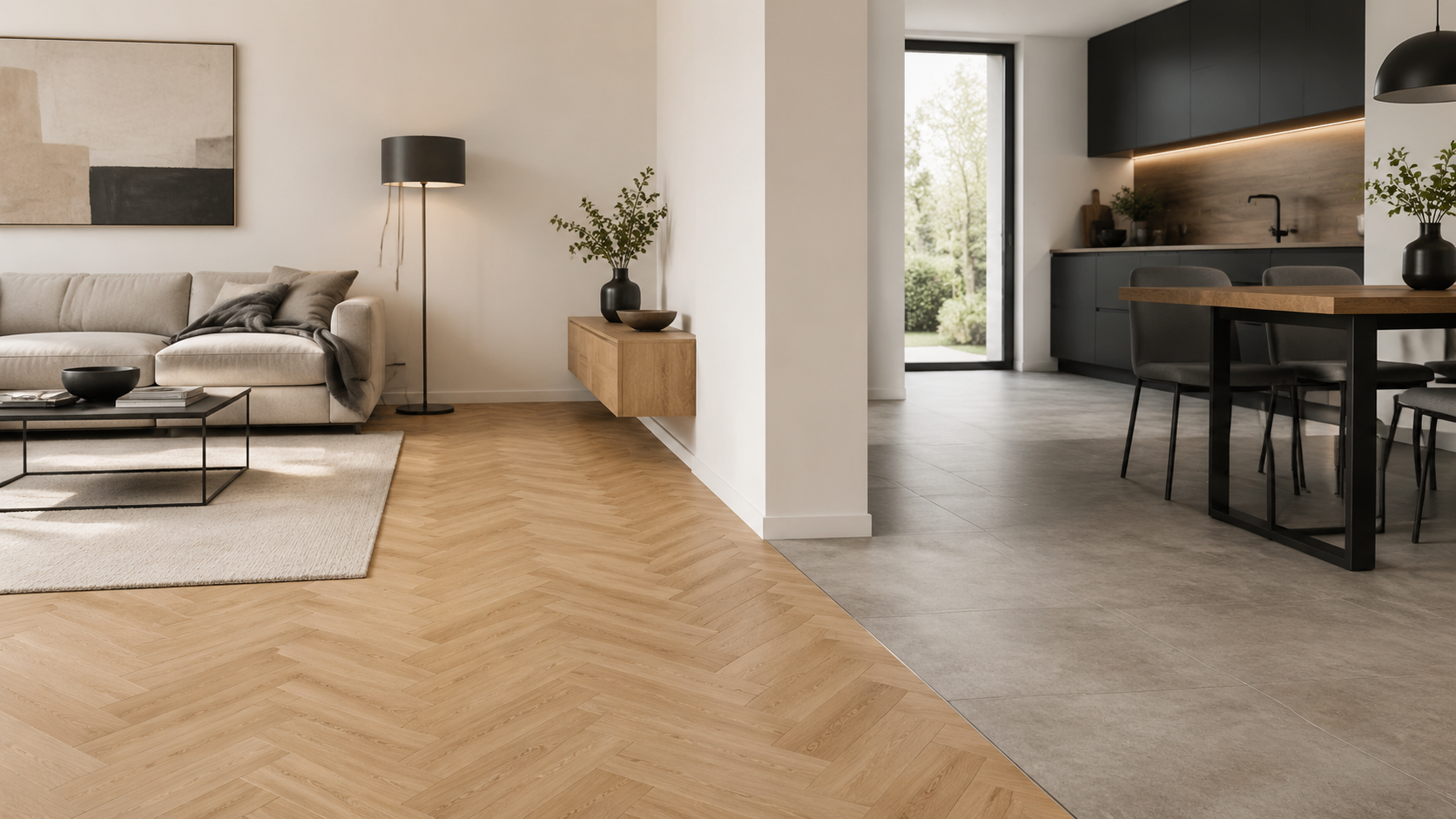 Bodenbeläge aus Vinyl und Parkett – Beratung und Planung