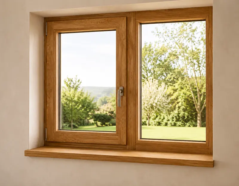 Holzfenster