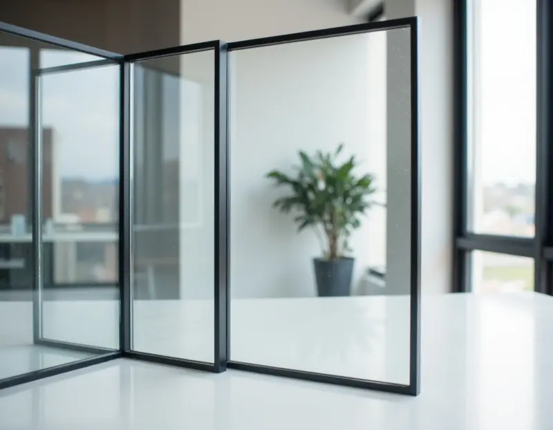 Verglasung und Fensterkennwerte