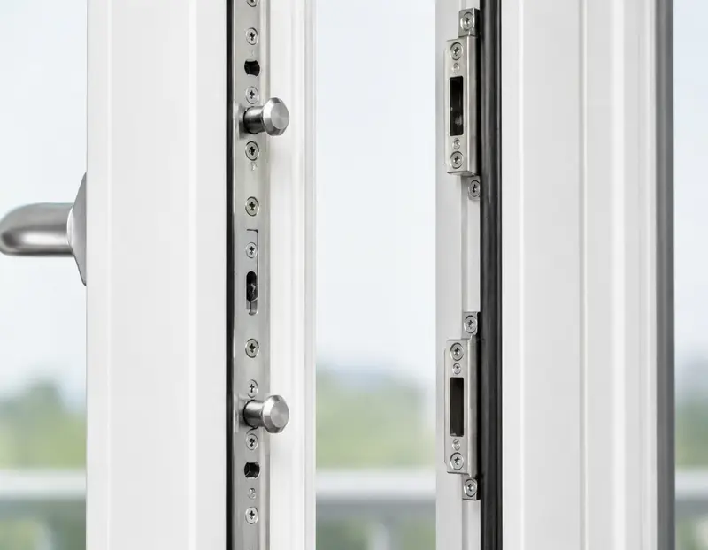 Abschließbarer Fensterbeschlag für Einbruchschutz