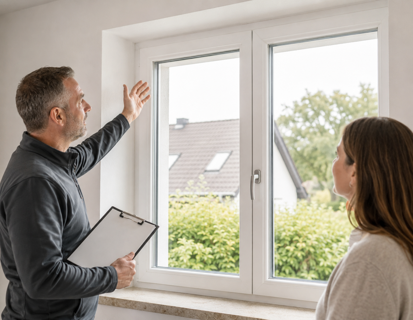 Beratung zur passenden Rollladenlösung am Fenster